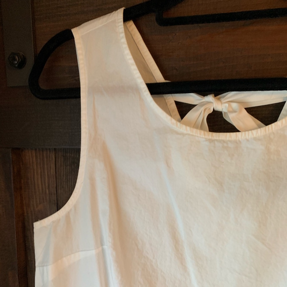 Cotton peplum top